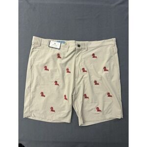 Castaway Men's Ole Miss Rebels Embroidered Stretch Shorts Men's Size 44